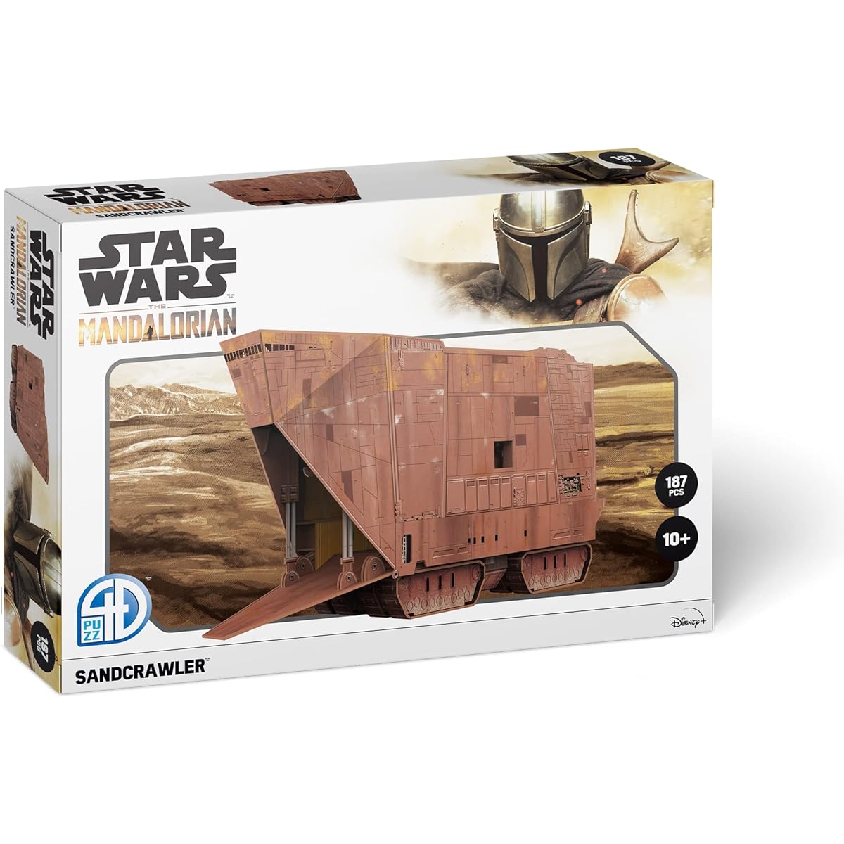 University Games Star Wars The Mandalorian Sandcrawler Model Kit Brown (U08560)