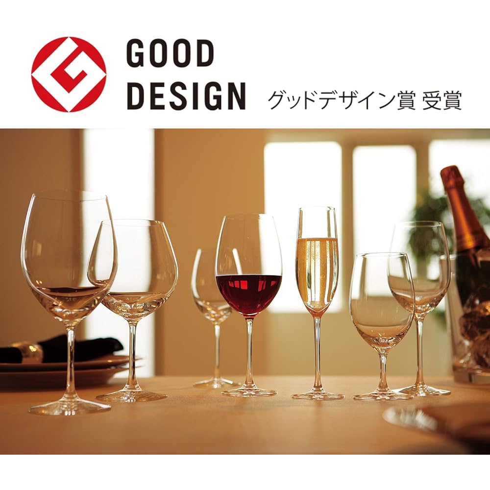 Toyo Sasaki Glass Wine Glass Palone Bordeaux Approx. 720ml RN-10283CS 6 pieces Clear