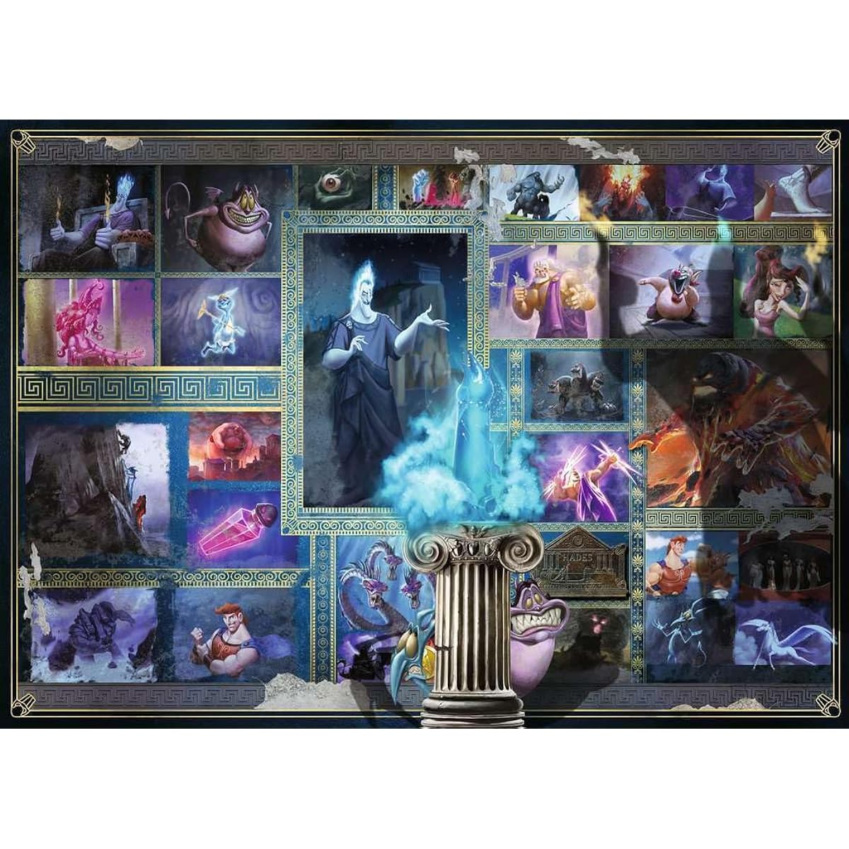 RV Puzzle 16519 - Villainous: Hades - 1000 pieces Disney puzzle for adults and children from 14 years
