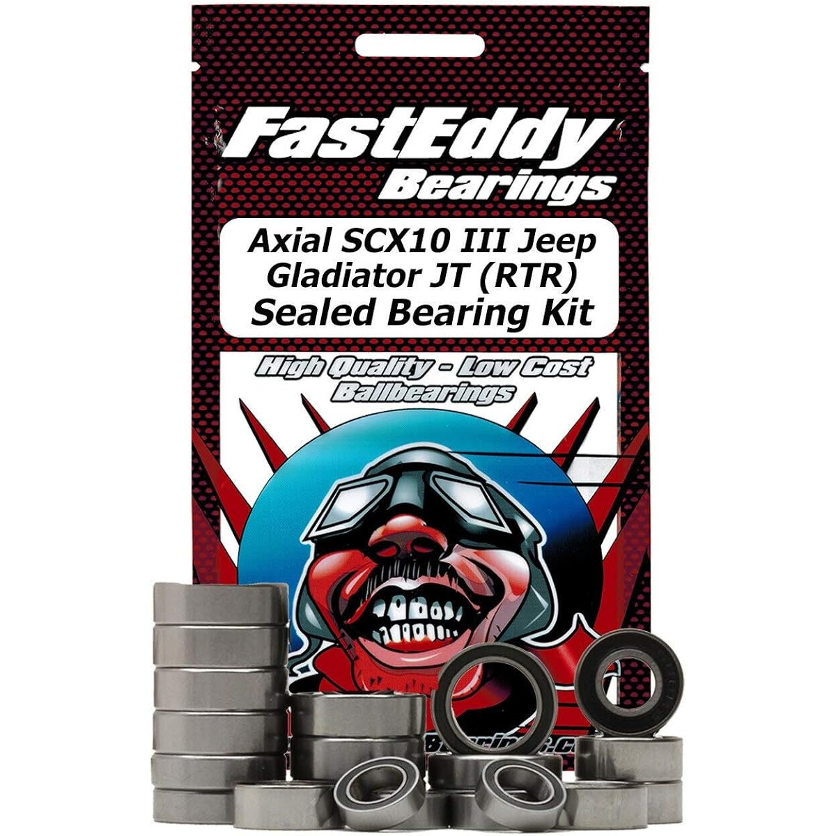 FastEddy Bearings Axial SCX10 III Gladiator JT (RTR) Sealed Bearing Kit