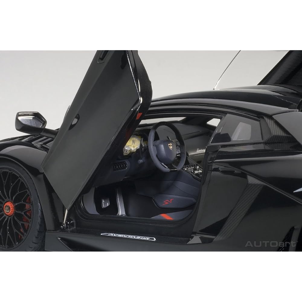 AUTOart 1/18 Lamborghini Aventador LP750-4 SV Black