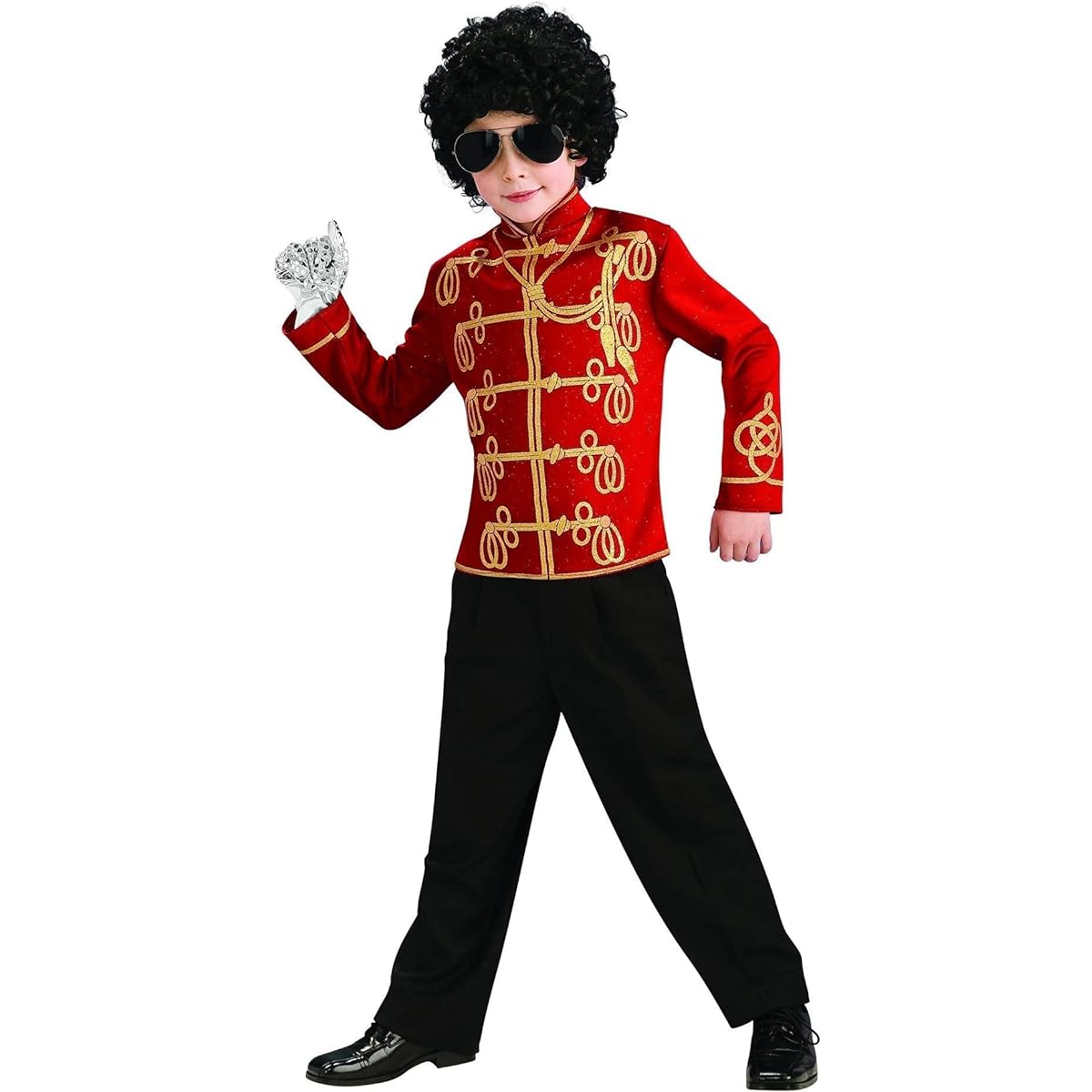 Rubie's Kids/Children Michael Jackson Red Military Jacket Costume (Item Number 884232) SEC-884232-S