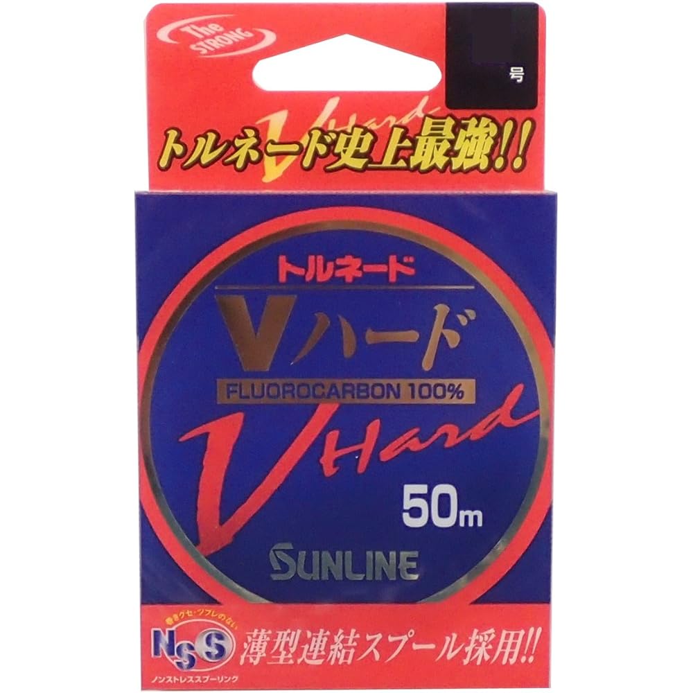 SUNLINE Harris Tornado V Hard Fluorocarbon 50m