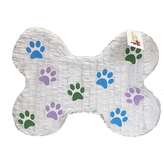 APINATA4U Puppy Paw Print Dog Bone Pinata