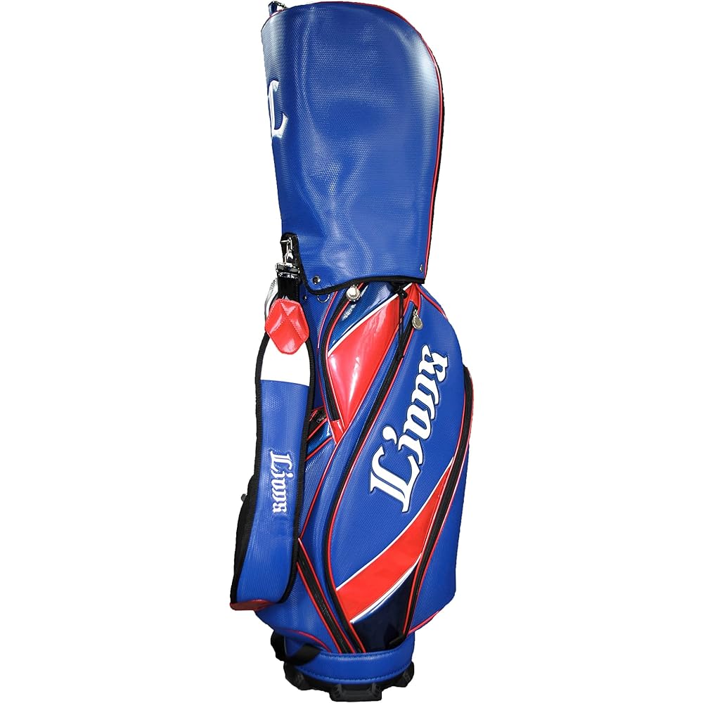 LEZAX Saitama Seibu Lions 9.5 Type Caddy Bag Navy SLCB-2437