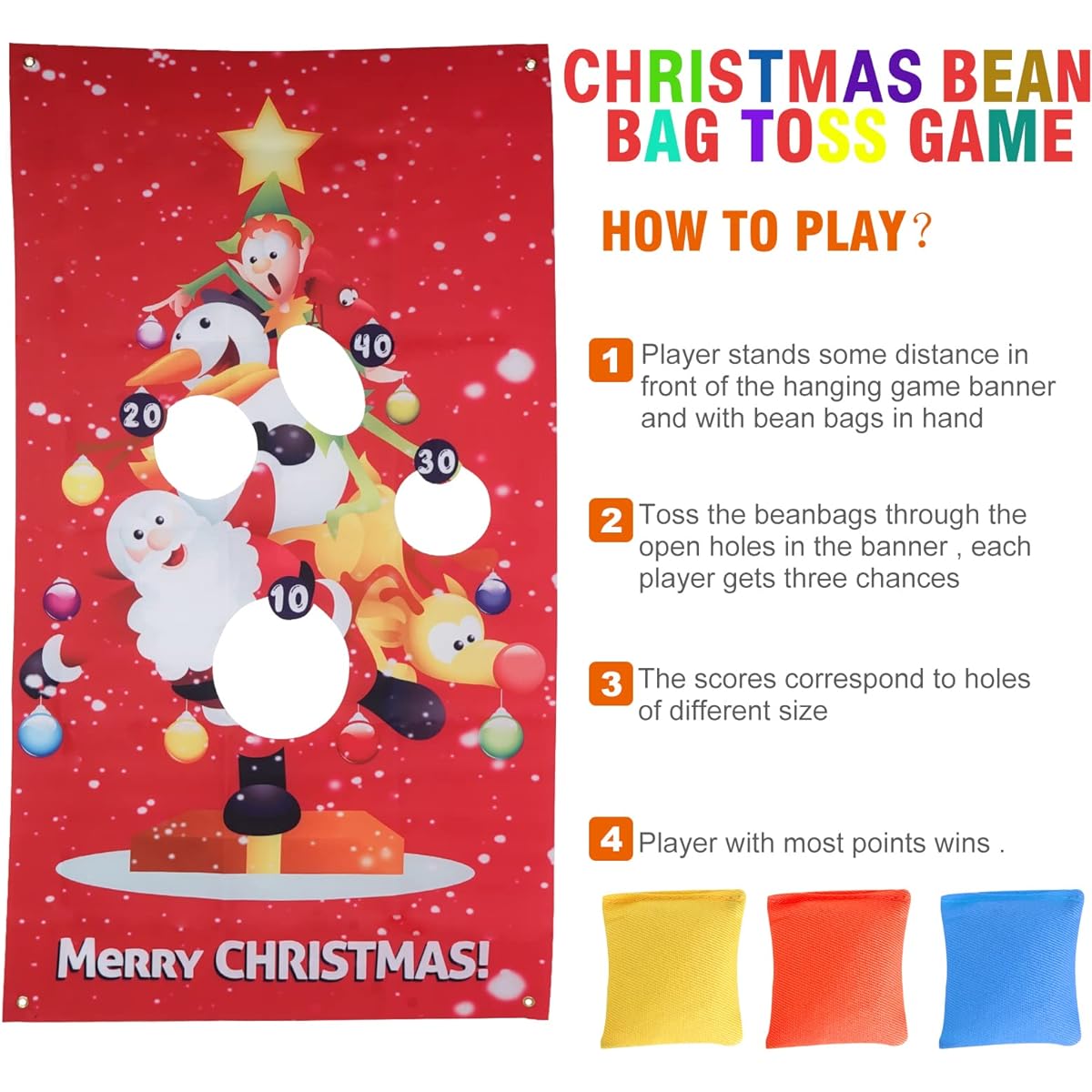 BBplusDD Halloween Bean Bag Toss Game...