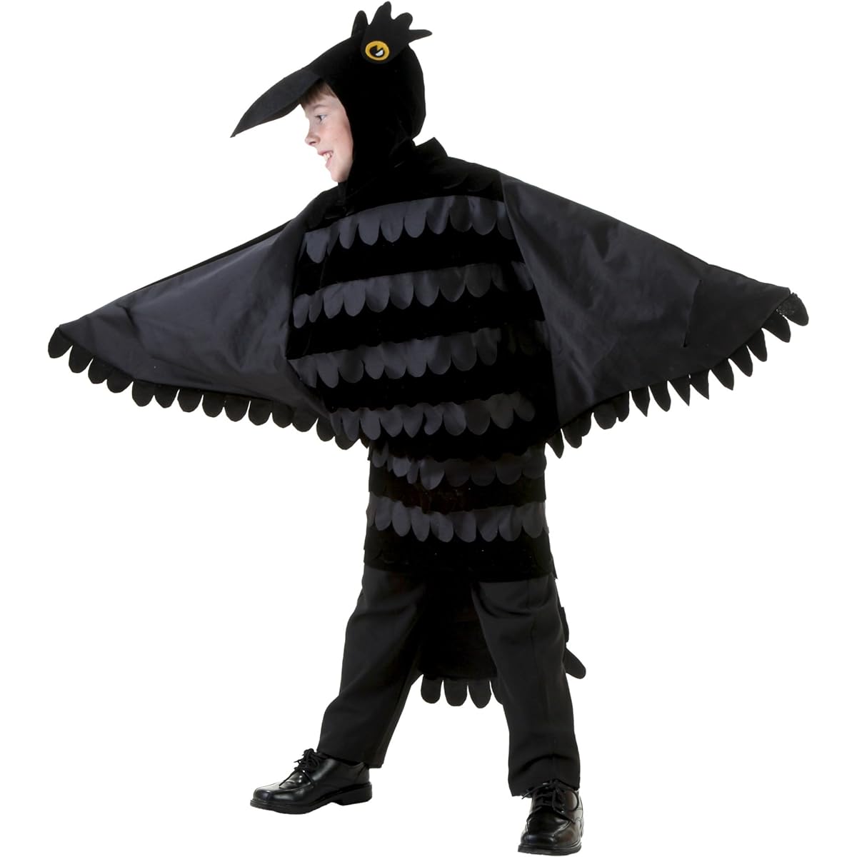 Big Boys' Child Crow Costume