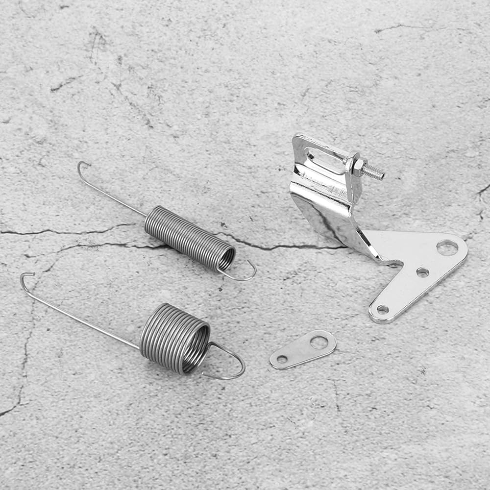 Throttle Return Spring, Car Carburetor Throttle Cable Bracket Dual Return Spring Set Stainless Steel Parts