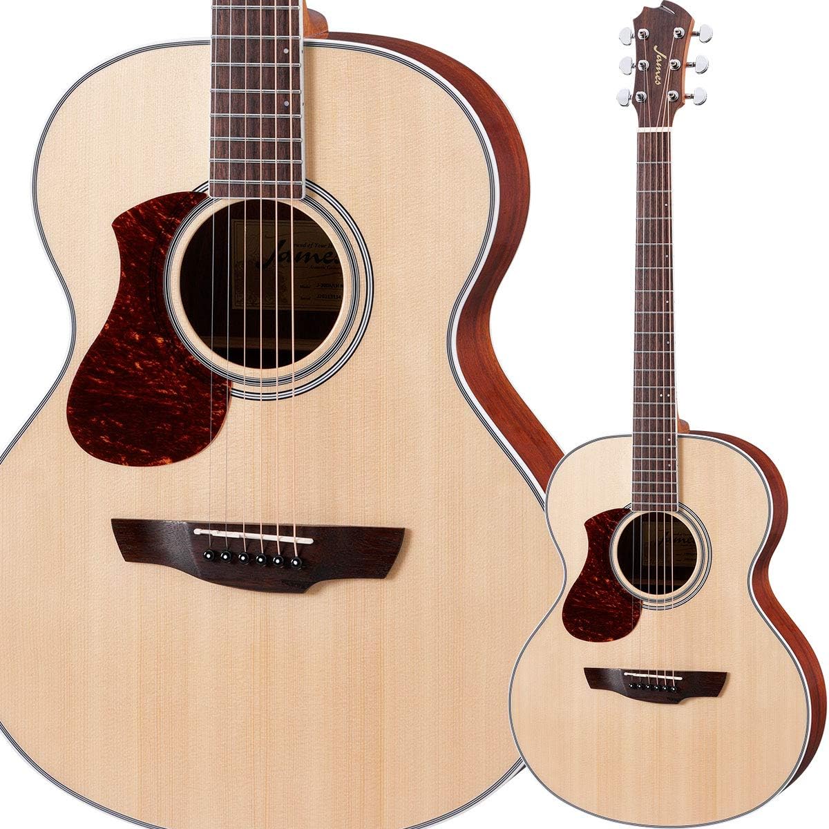 James J-300A/LH Natural Acoustic Guitar Left Handed James