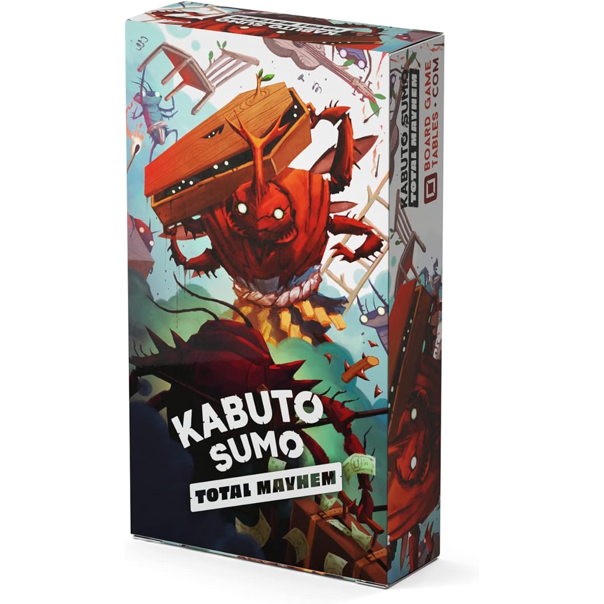 Kabuto Sumo Total Mayhem - Kabuto Sumo base game expansion - 2-4 players - 20 minutes play time