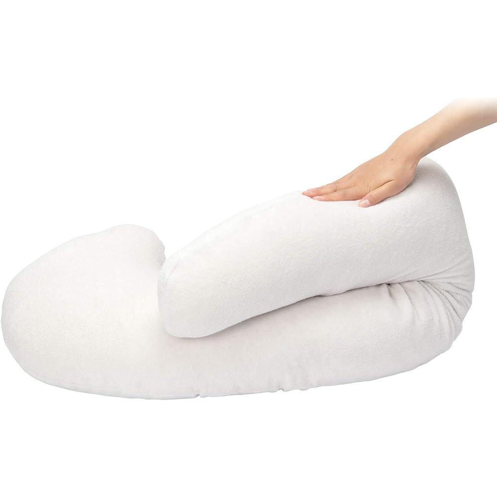 nishikawa [Nishikawa] Body Pillow 32X130cm Easy to fit your body Shape that is easy to hug Laxia Made in Japan White EG90100049M