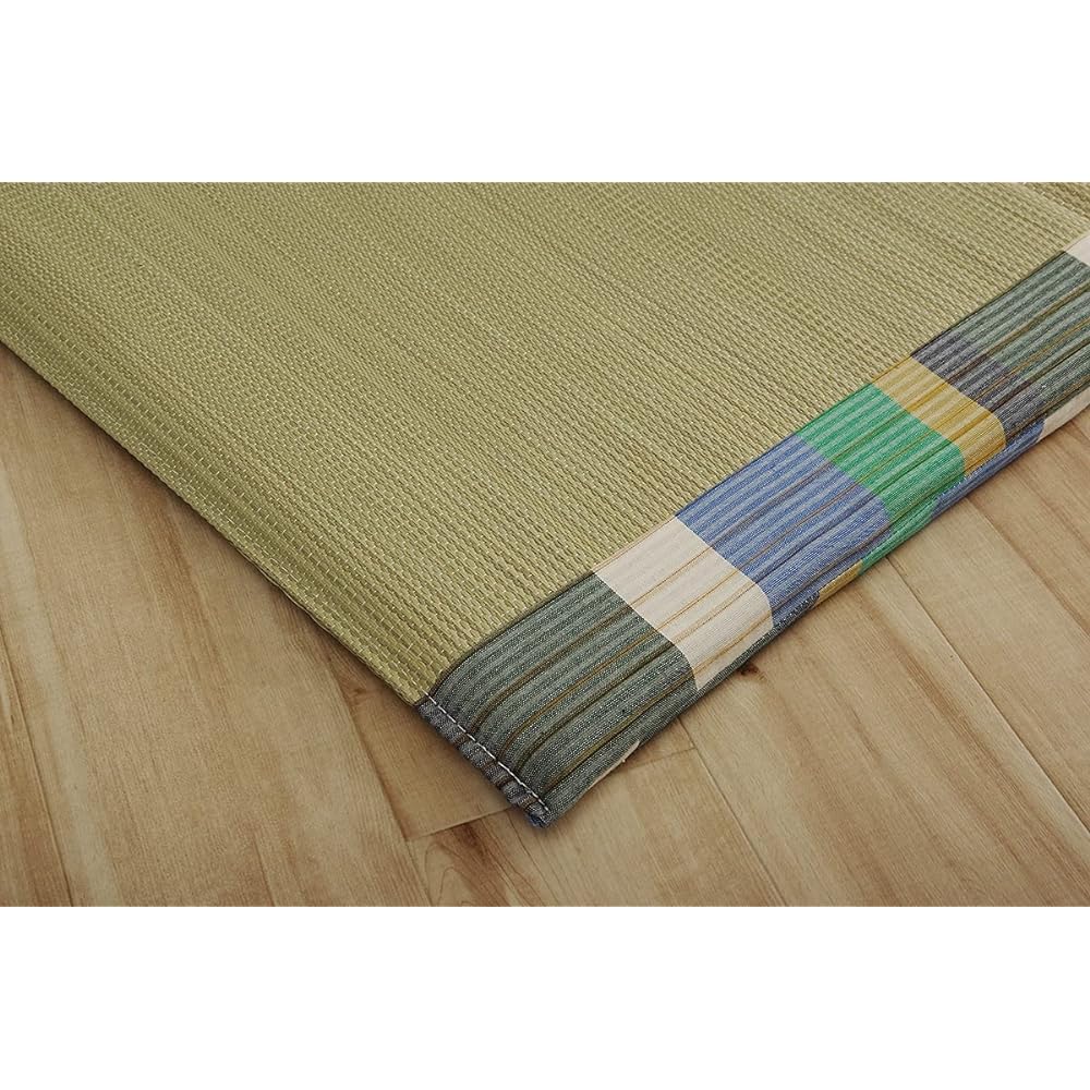 Ikehiko Corporation Igusa Igusa Mat Domestic Mat Sleeping Mat Free Mat Iroha Compact Mat Green Approx. 70 x 180cm Medium: Hard Cotton 20mm #7542409