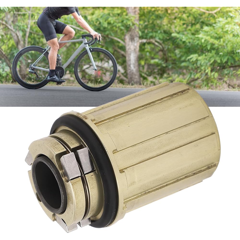 11 Speed Freehub Body, 2 Bearing Bicycle Freehub Body 15mm Hole Diameter Corrosion Resistant Aluminum Alloy for Mountain Road Bike