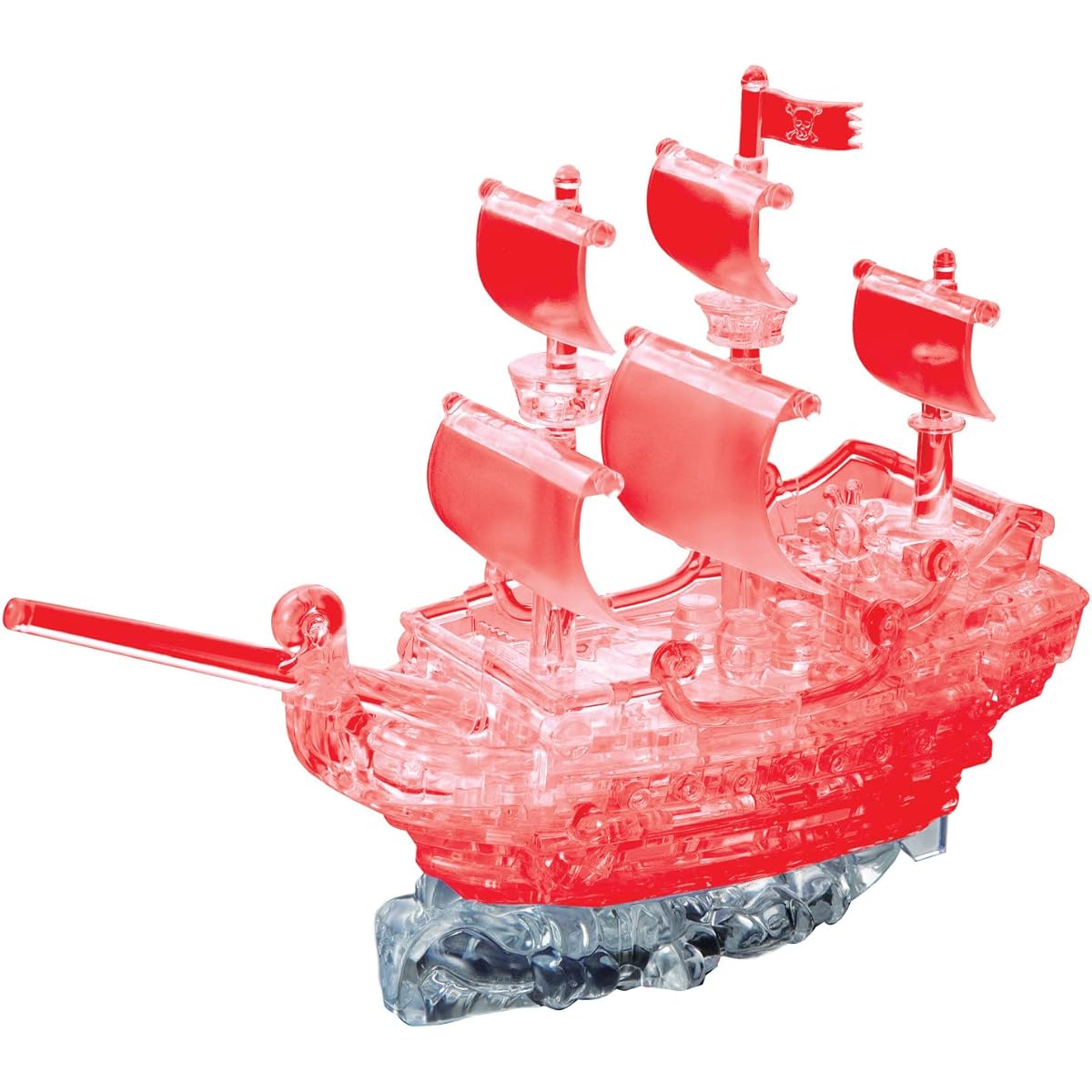 BePuzzled Pirate Ship Deluxe Original 3D Crystal Puzzle for ages 12+