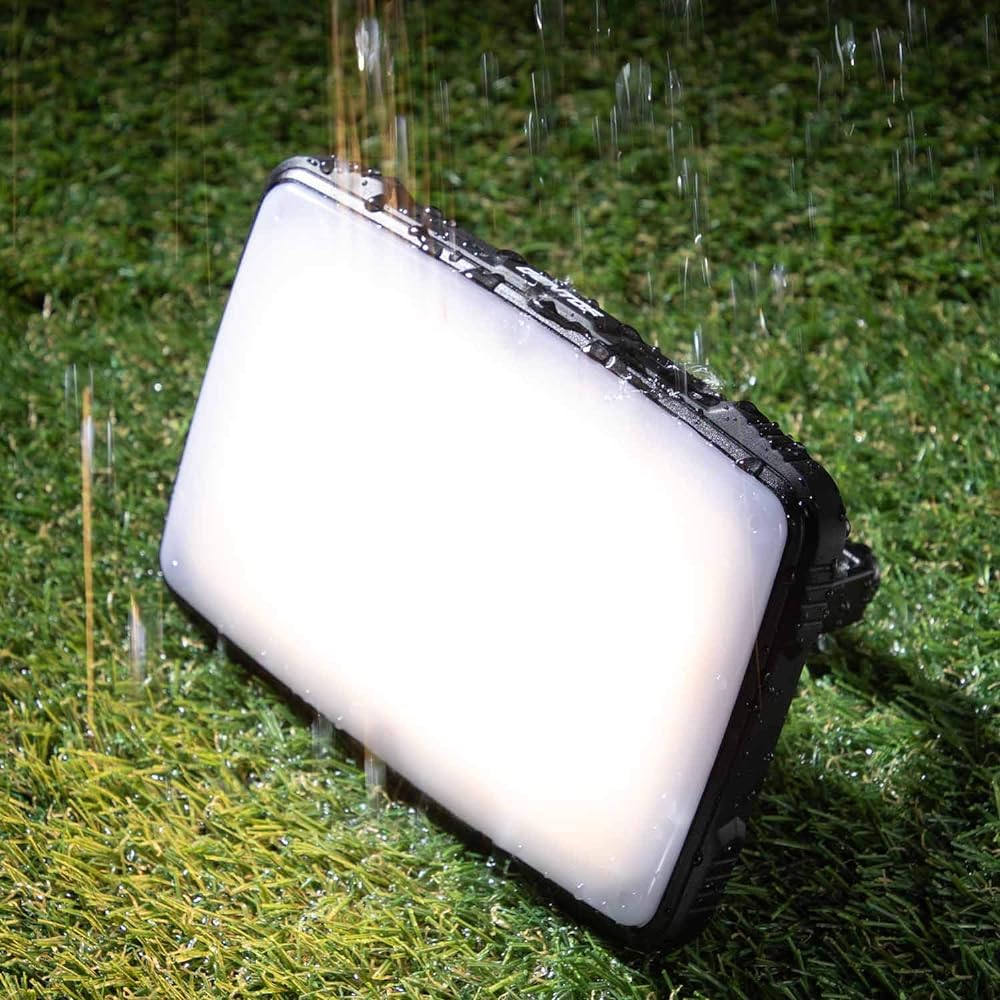GENTOS LED Panel Lantern Rechargeable 450~1500 Lumens White/Daylight White/Warm Color 4 Level Dimming Explorer PL-200R Camping Disaster Prevention