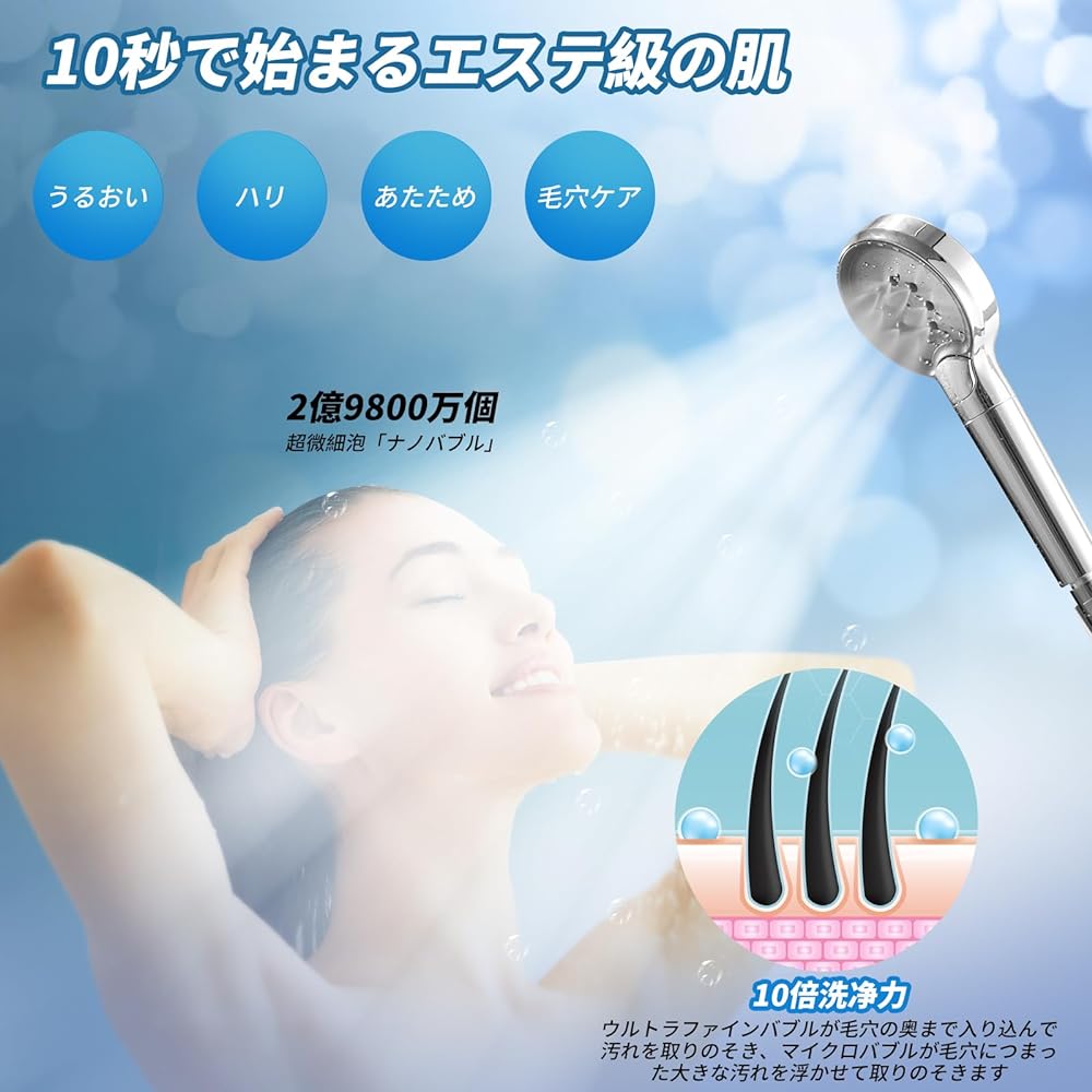 Shower head limited edition - perfect for beauty and skin care | Mirable shower head