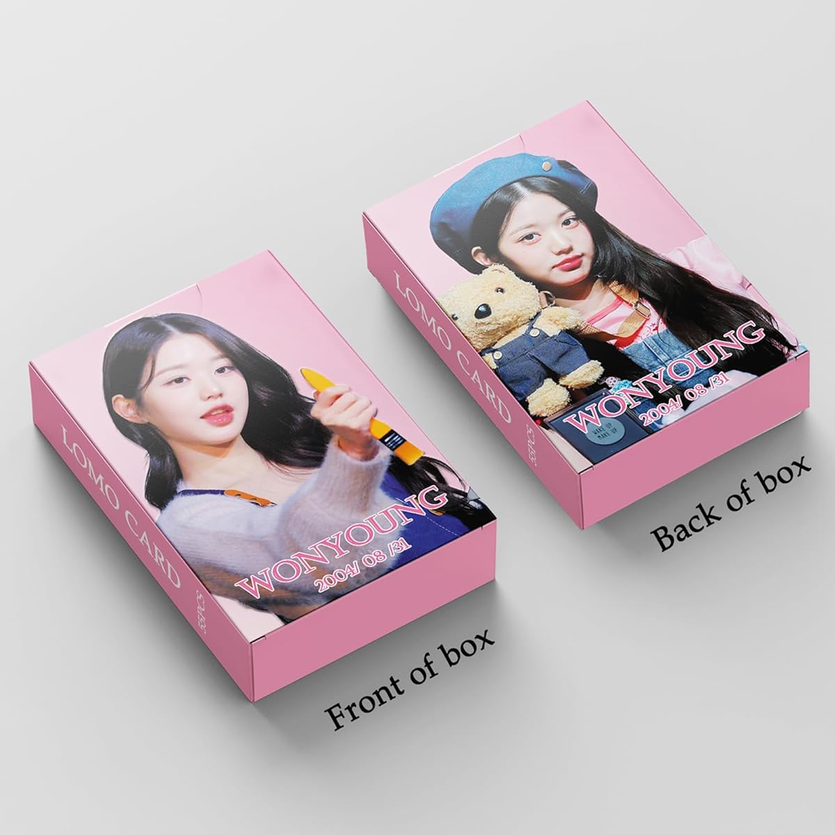 PYAJUU Wonyoung Photo Cards 55pcs IVE Jang Wonyoung Photo Cards KPOP IVE Wonyoung LOMO Cards WONYOUNG Postcards Gifts for Fans