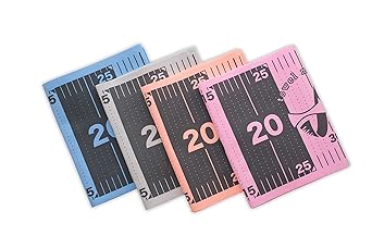 Fish-friendly towel measure, made in Japan, fishing fishing measure, simple scale, fish measurement, fish, leisure, outdoor (gray, (small) size approx. 690 x 210 mm)