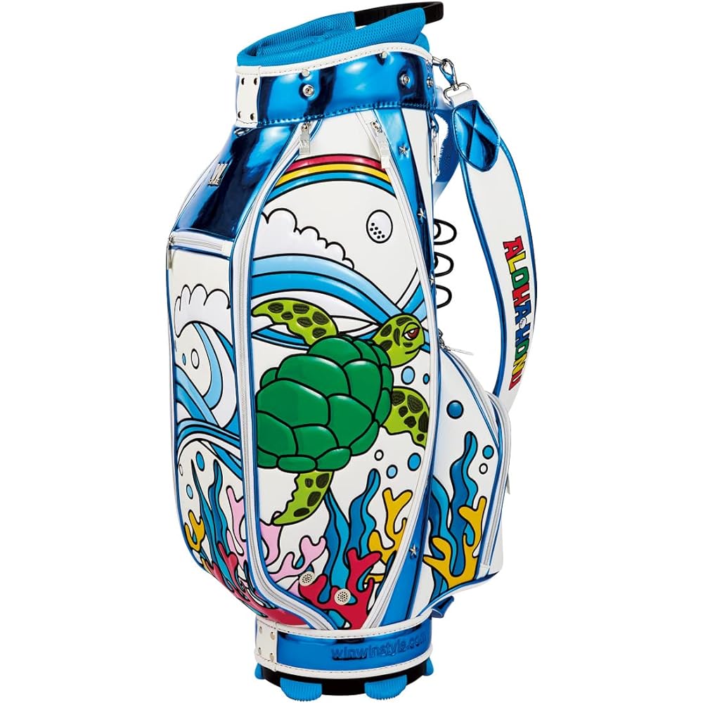 WINWIN STYLE ALOHA HONU CART BAG LEM Cart bag CB-503 WH [Aloha Honu/TAMO collaboration model]
