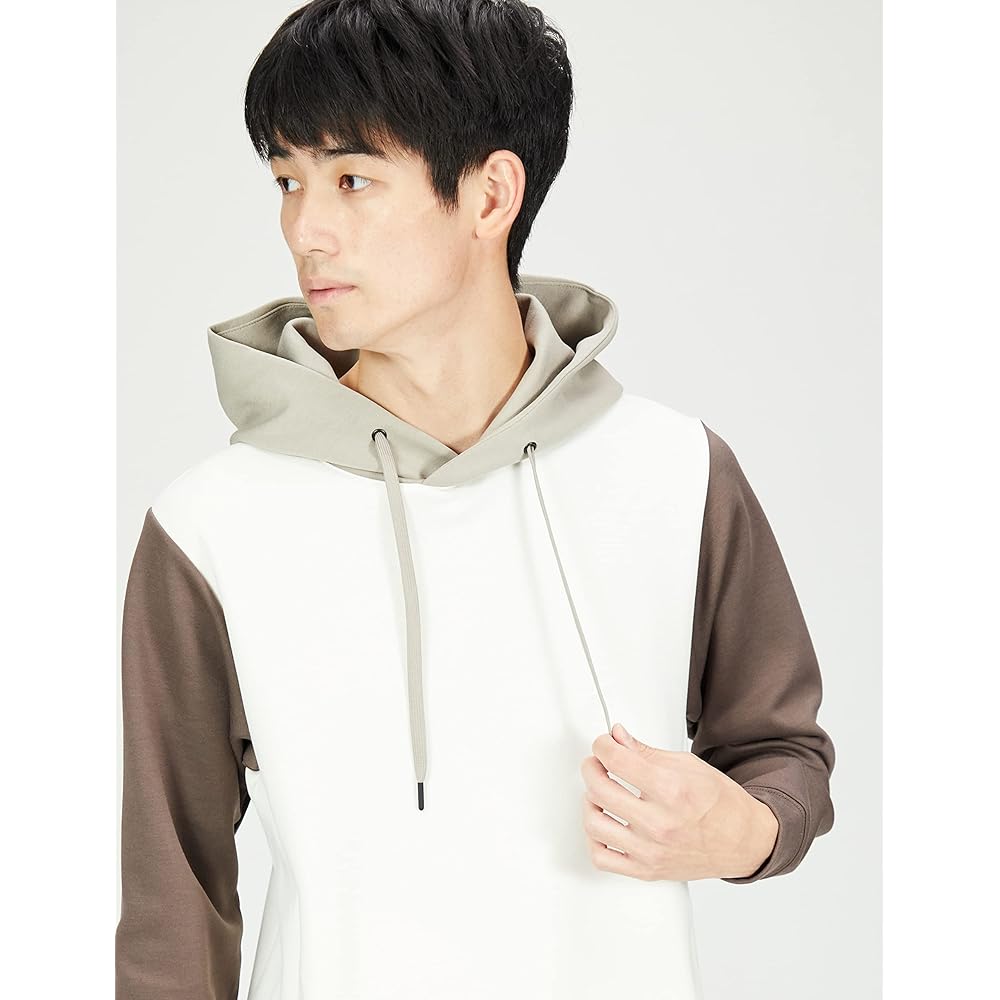 [Takakyu] SOFT CUSHION Long Sleeve Pull Parka Men's 110207259400223