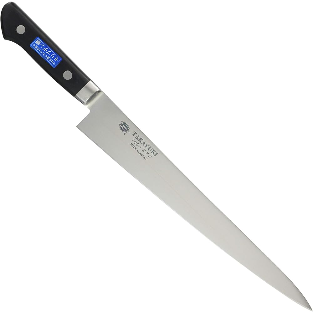 Aoki Knife Seisakusho Aoki Knives Takayuki Sakai Inox Sujihiki 27cm Japan AIN03027