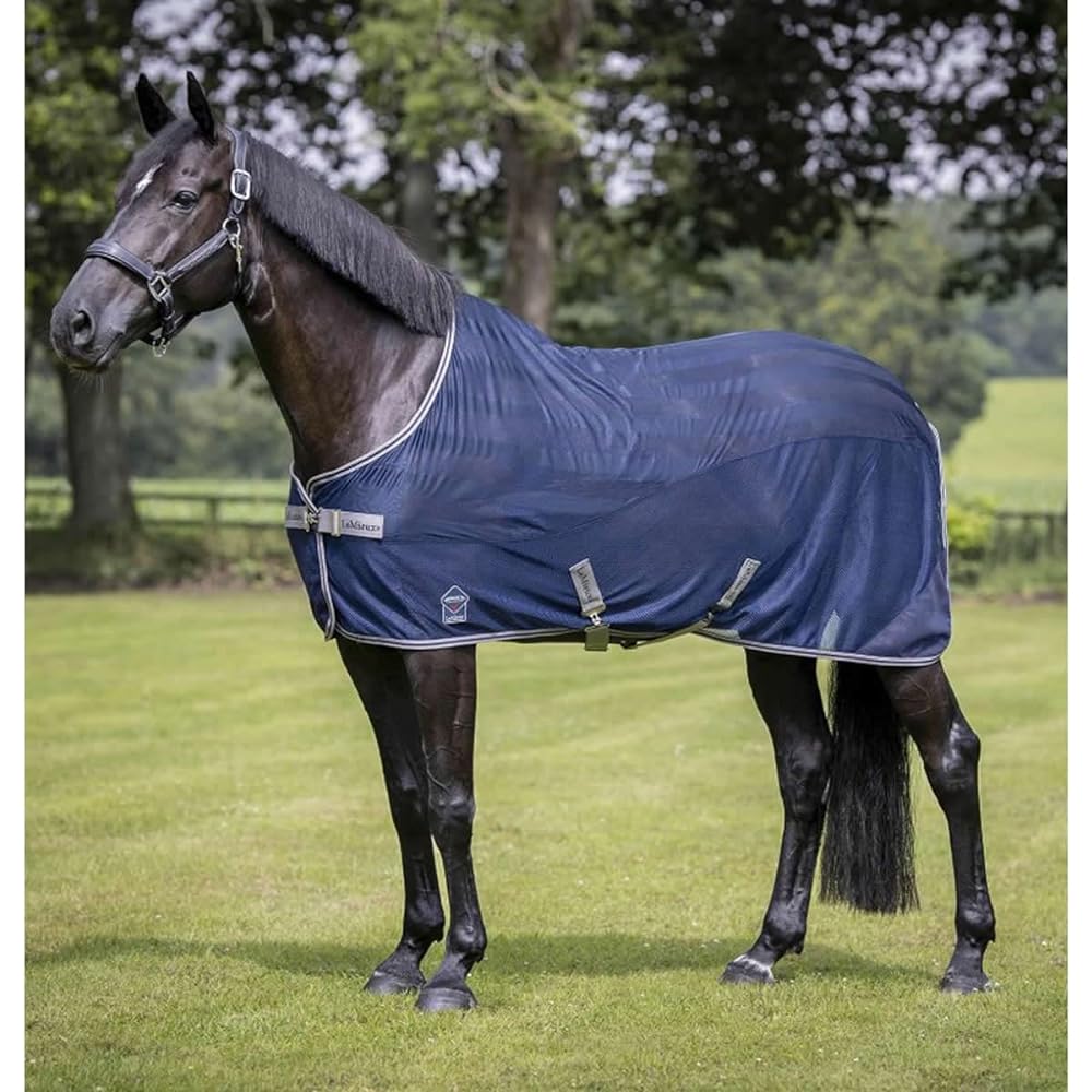 LeMieux Horsewear Airtech Mesh Sheet Arica Navy 145cm LM-HA-3319
