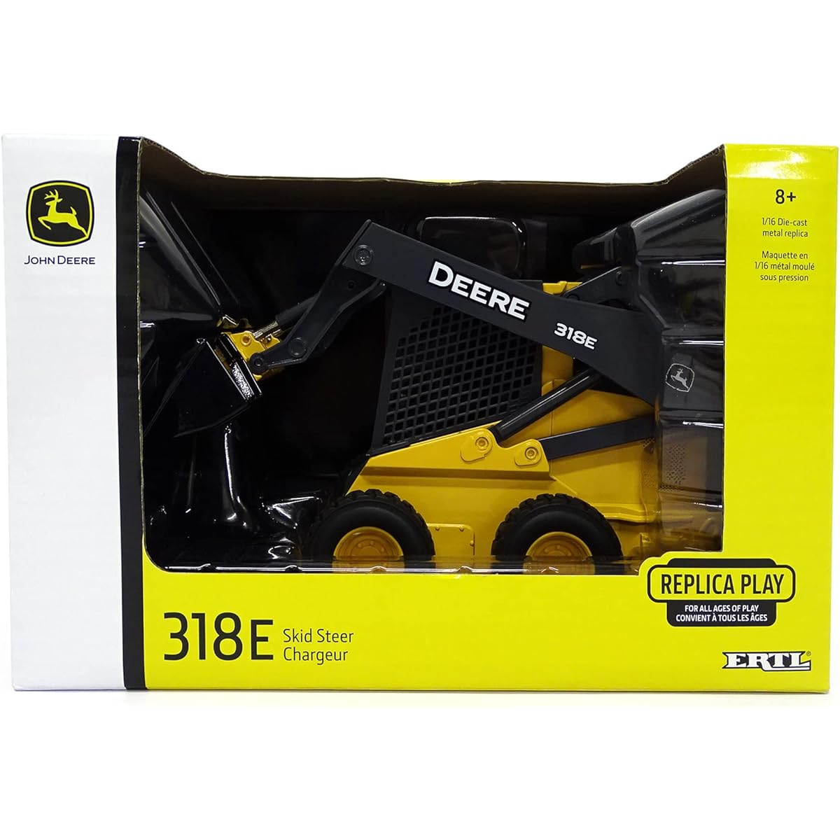 ERTL 1/16 John Deere 318E Skid Steer Toy LP51308