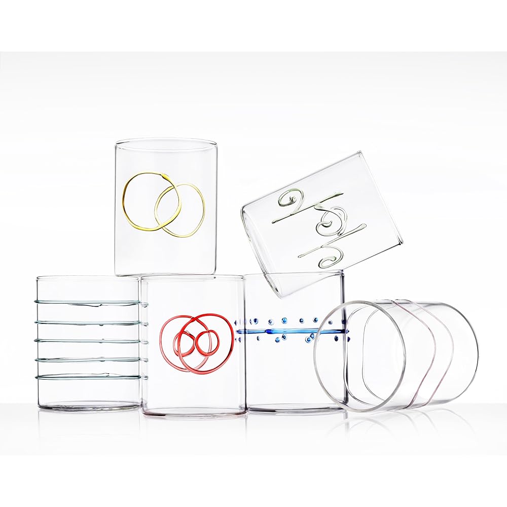ICHENDORF Water Glass Assorted 6P Set 09352007AR-CN