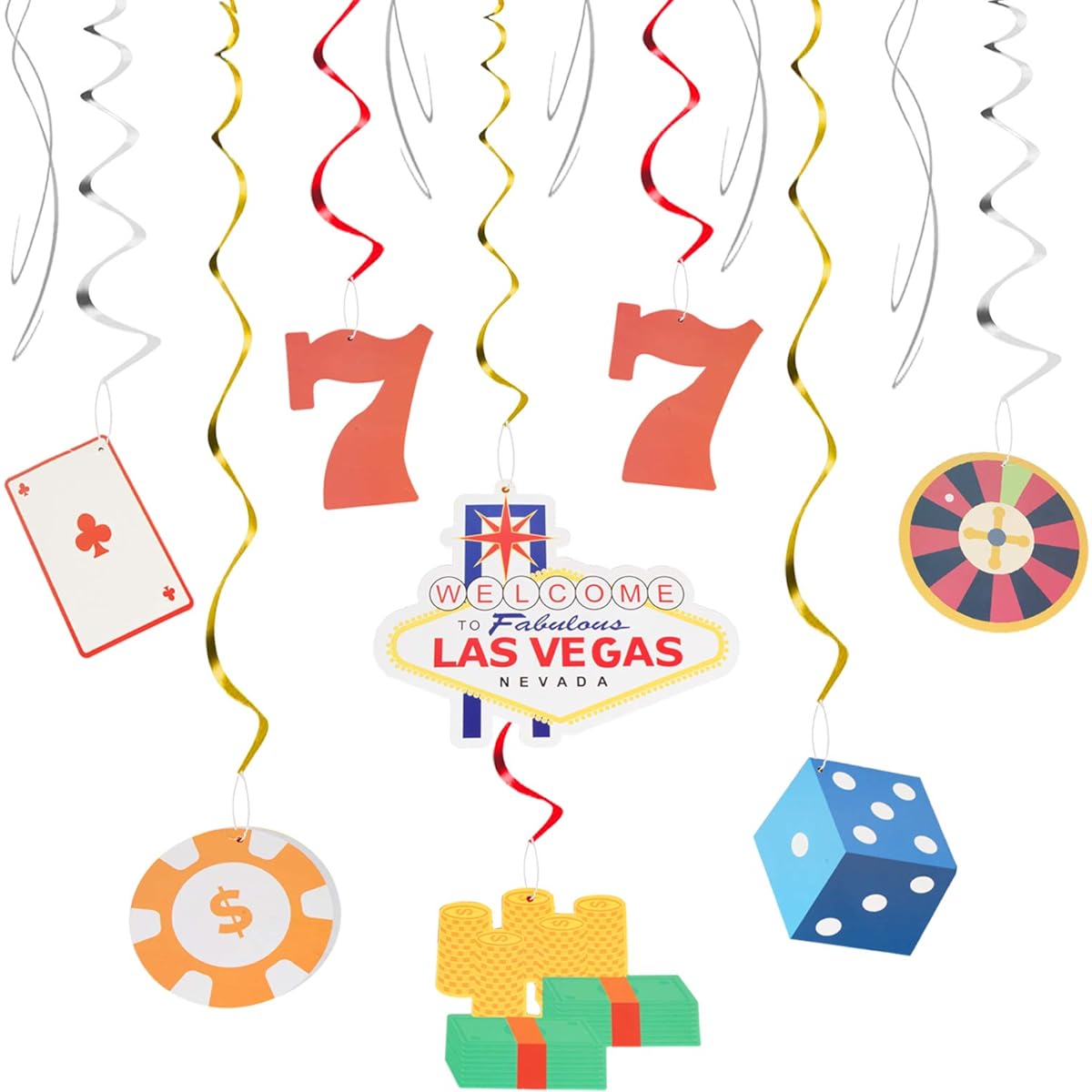 Las Vegas Swirl Streamer