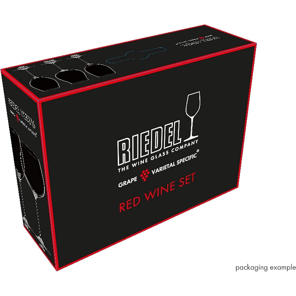 [Genuine] RIEDEL Riedel Glass Riedel Veritas Red Wine Tasting Set (3 pieces) 5449/74 Clear