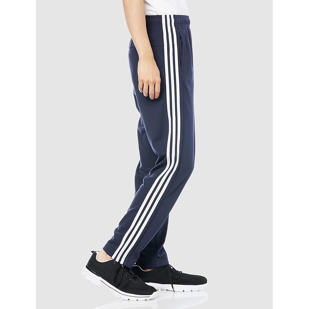 [Adidas] Jersey Bottom 3 Stripes Warm-up Pants CM180 Men's