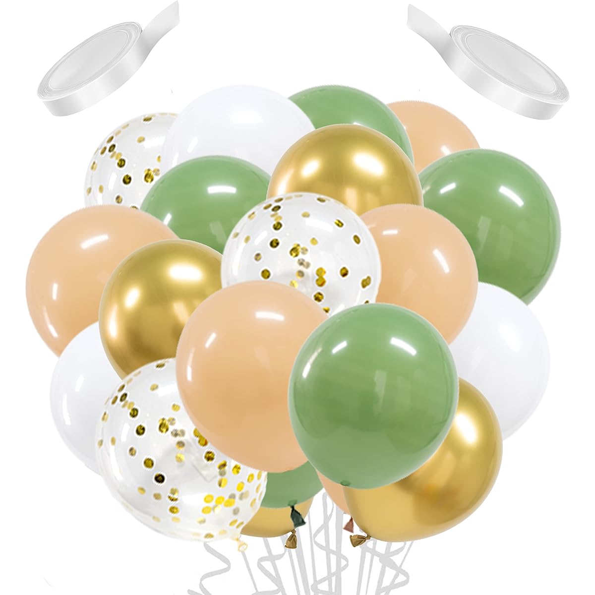sage green balloon set