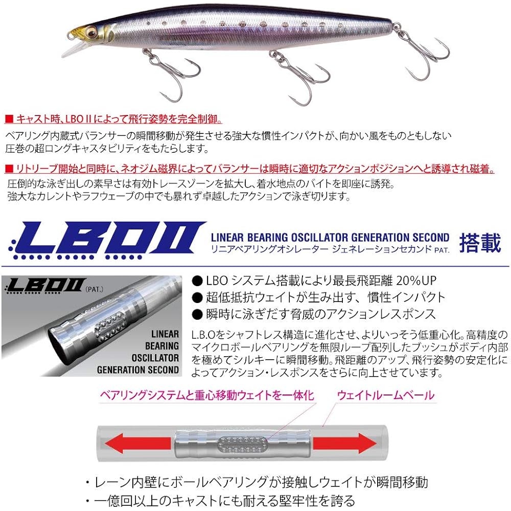 Megabass MARINE GANG Cookai 140F PM Ghost Red Head