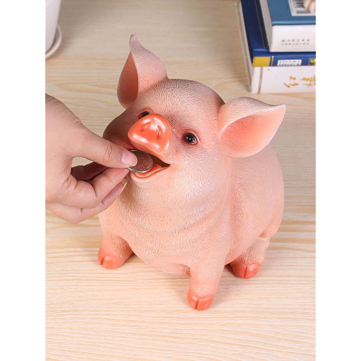 LovelyBoys Cute Pig Money Box Coin Saving Bank for Kids/Adults/Boys/Girls/Birthday Gift with Box (Pig)