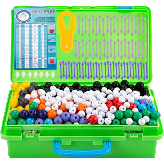 , Organic and Inorganic Chemistry Molecular Structure Model, 398 Atoms, 512 Links, New VSEPR Model, Molecular Structure Model, Molecular Model Set, Assembled, Atoms, Elements, Chemistry, Science, Ions, Organic Chemistry, for Student Learning, Educational