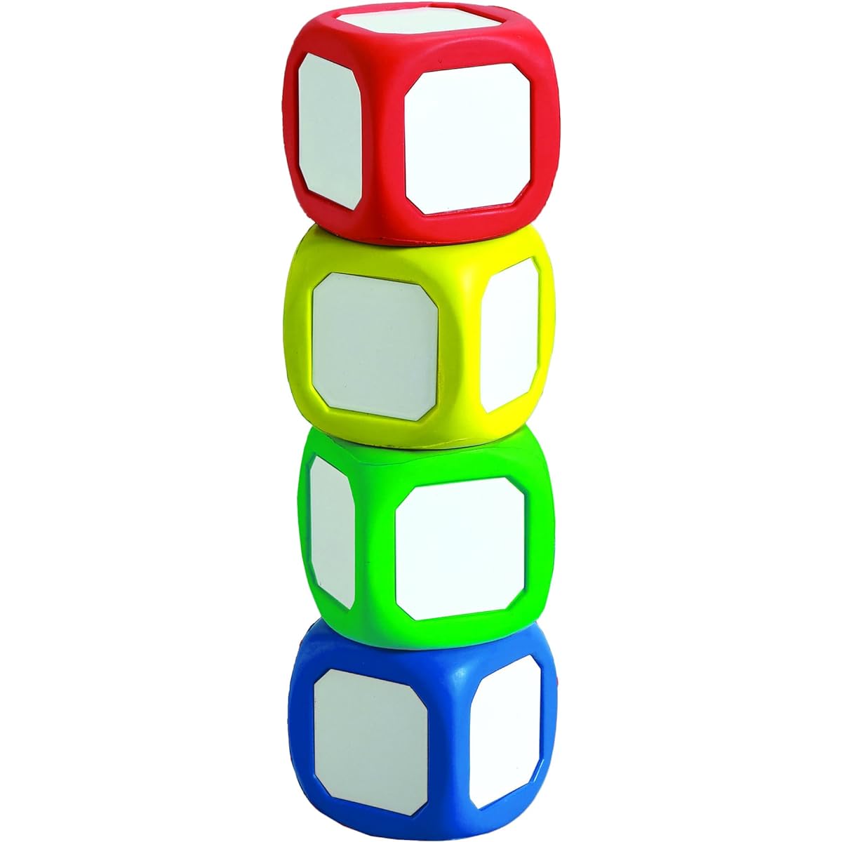 Magnetic Write-On Wipe-Off Dice Whiteboard (Set of 4) Model: CTU7836