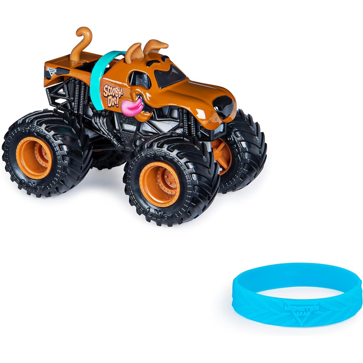 Monster Jam Official Scooby-Doo Truck Diecast Car Rough Crowd Series 1:64 Scale