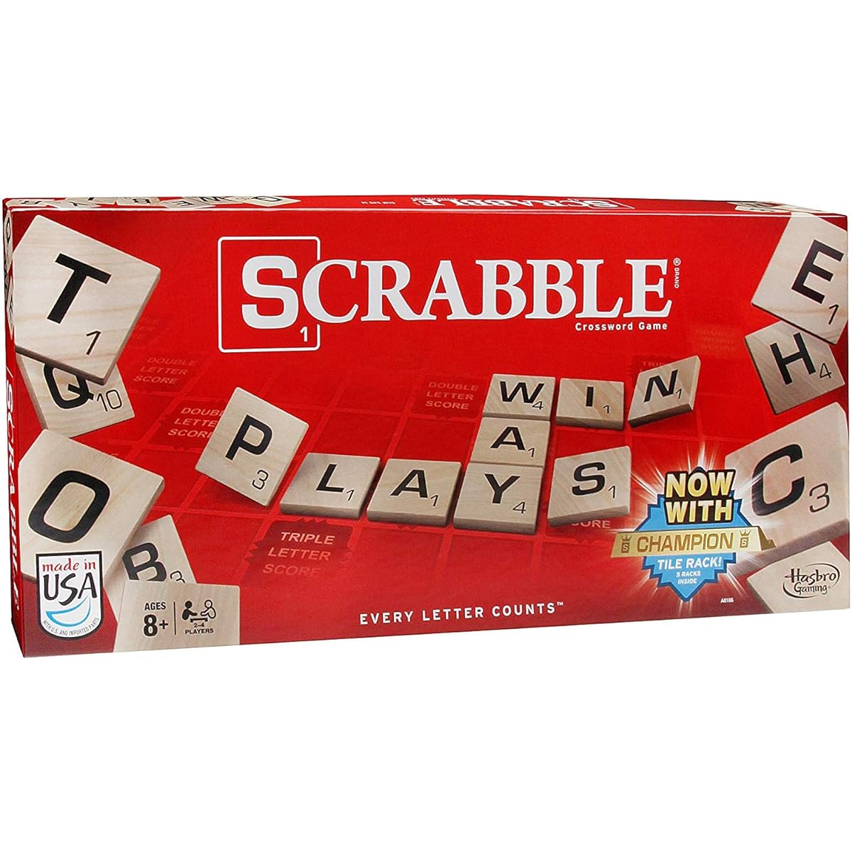 Hasbro Scrabble Classic Crossword New Game Toy [Parallel Import]