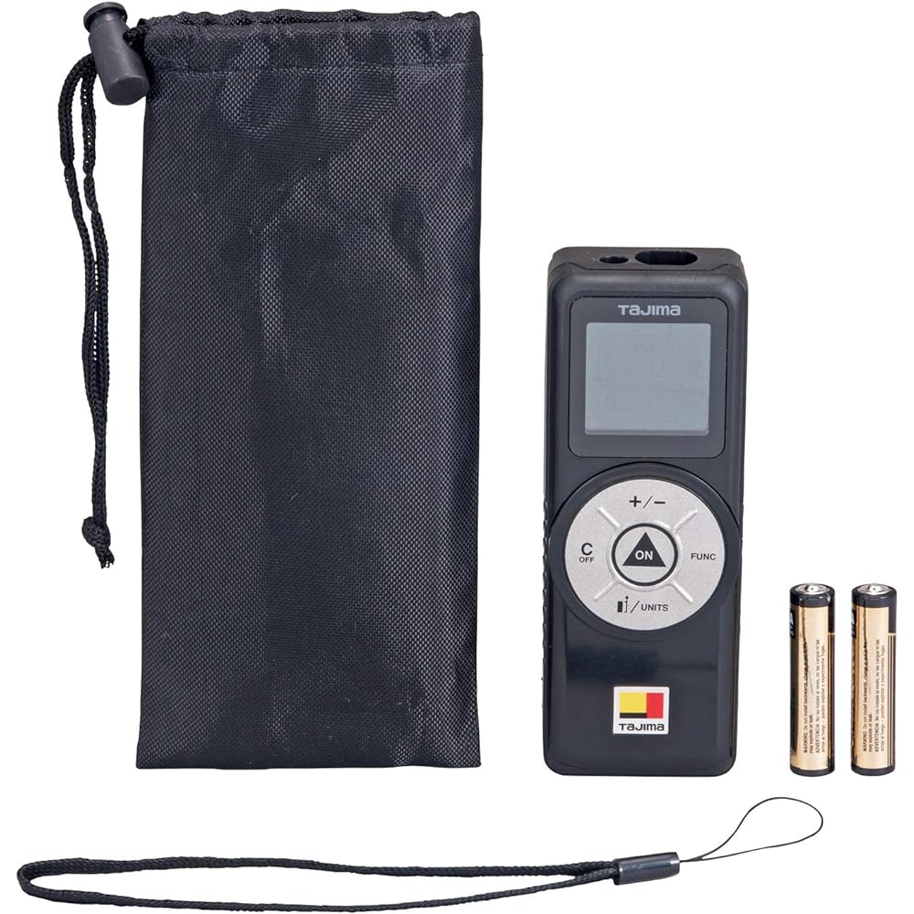 Tajima Laser Distance Meter LKT-G03BK PSC Certified Black