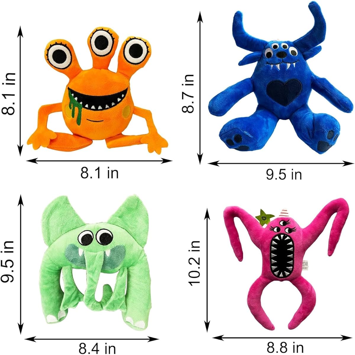 PERUKOYO Bamm-Bamm Plush Toy Gift for Fans