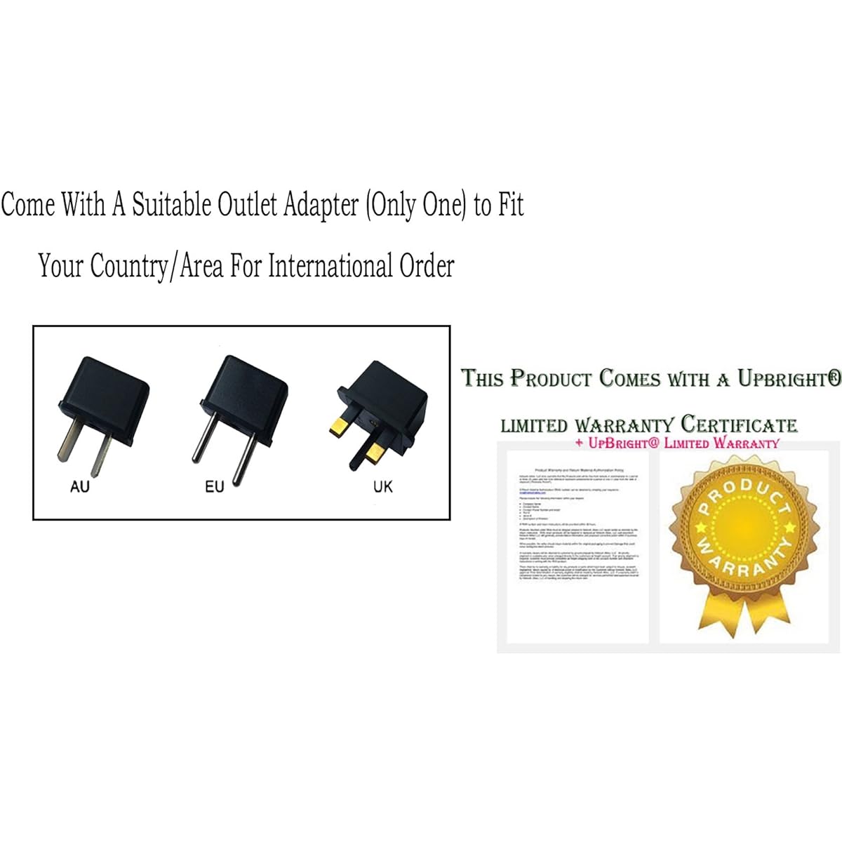 UpBright 6V AC/DC Adapter 8804-01 Dynacraft Unicorn Stable Buddies Willow Horse Car Hello Kitty Sport 8804-81 Ride-On 8803-15 8803 26 92 8801-93 8804-10 8802 08 8804-09 Battery Charger Charger
