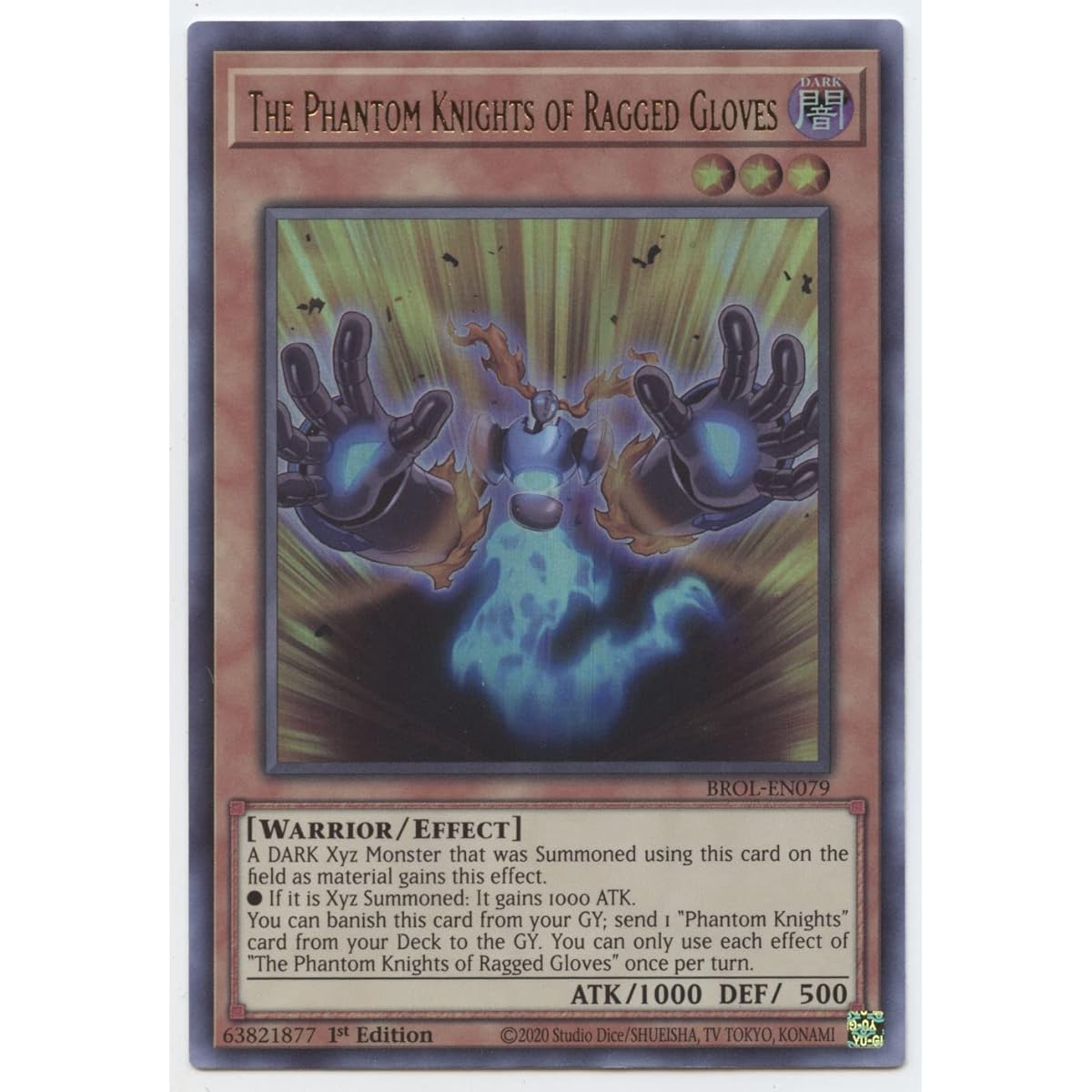 Phantom Knights of Ragged Grove - BROL-EN079 - Ultra Rare - 1st Edition