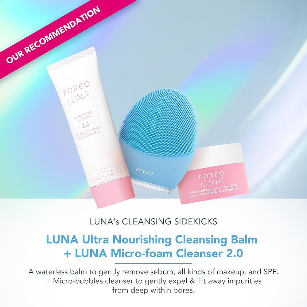 FOREO LUNA 3 for combination skin Smart cleansing device for combination skin Electric facial cleansing brush Silicone aging care*