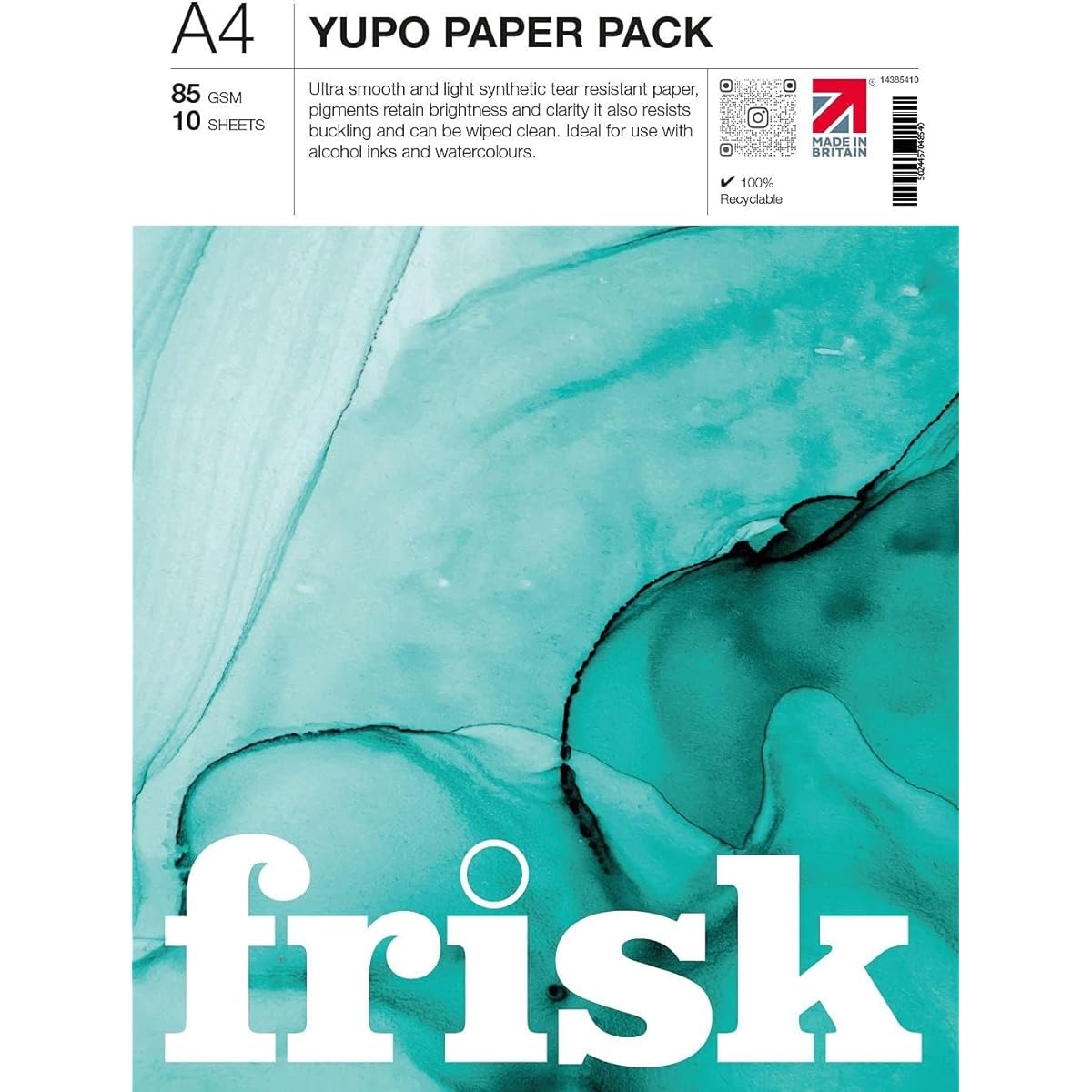 Frisk Yupo Paper Pack A4 White