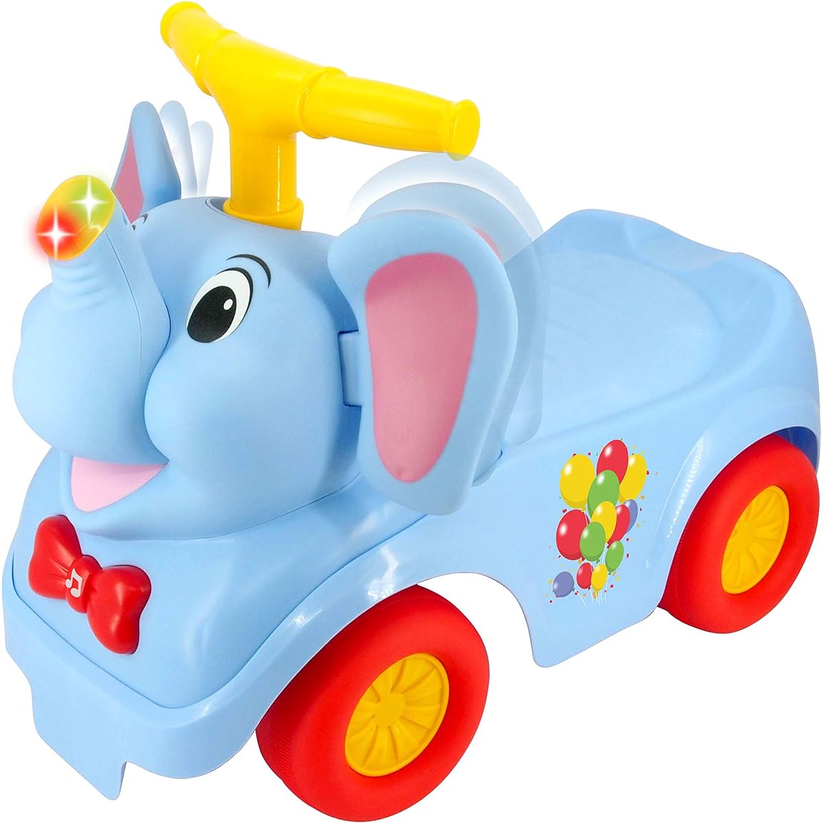 Kiddieland Lights 'N' Sounds Elephant Rider Multi