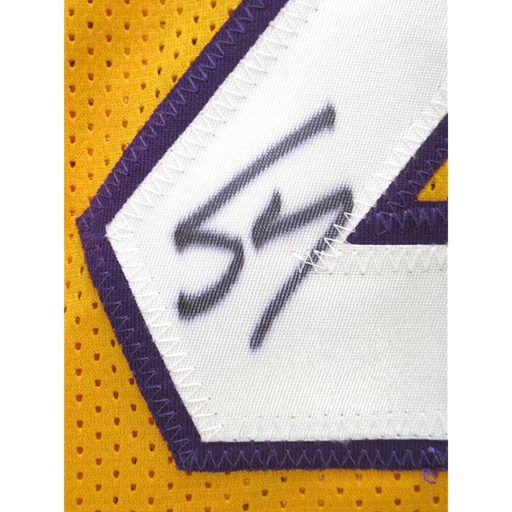 Shaquille O'Neal Autographed Jersey Uniform JSA Handwriting Identification Certificate Seed Stars Shaq Kobe Seed Stars
