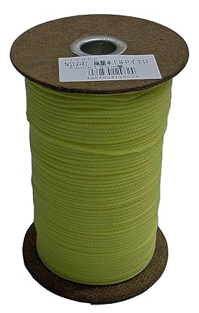 Matsuura Kogyo Nylon Edo String Thickness Approximately 3mm Length 150m Brown Bobbin Winding