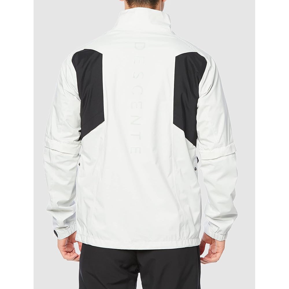 [DESCENTE] Rainwear, Water Pressure Resistance 20,000mm, Breathable, Water Repellent Jacket, Stretch, Ventilation, Storage Bag Included, Rainy Weather, Golf, DGMTJF00 Men's
