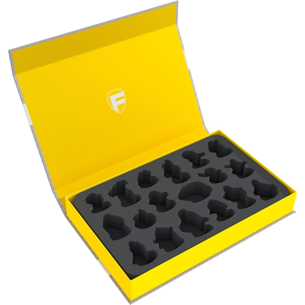 Feldherr Magnetic Box Yellow Compatible with Gloomhaven Board Game Miniatures