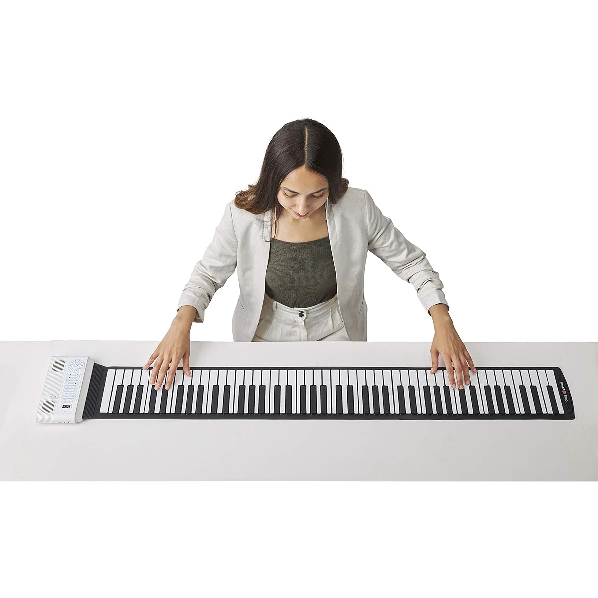 Tosho Hand Piano Grandia 88 Keys Rechargeable 128 Tones Sustain Function Compact Storage HRP-X88